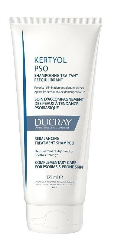 Ducray Kertyol PSO - szampon hamujący złuszczanie skóry głowy z łupieżem o ciężkim przebiegu 125ml