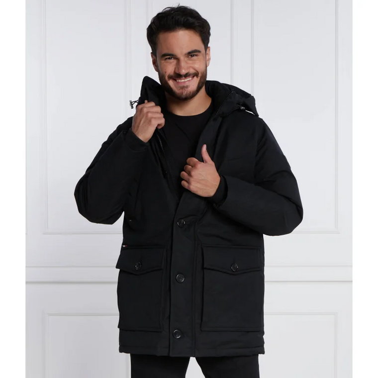 Tommy Hilfiger Puchowa kurtka ROCKIE NON FUR PARKA | Regular Fit