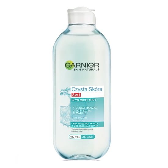 Garnier Czysta Skóra 3w1 płyn micelarny 400ml