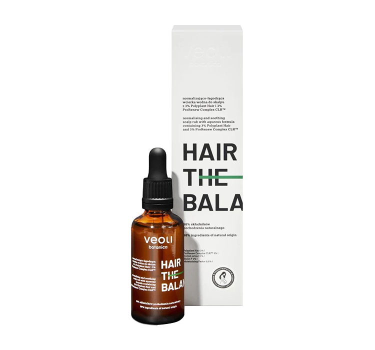 VEOLI BOTANICA HAIR THE BALANCE NORMALIZUJĄCO-ŁAGODZĄCA WCIERKA WODNA DO SKALPU 50ML