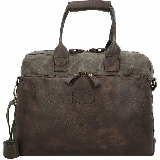 Pride and Soul Mystify Briefcase 37 cm przegroda na laptopa grau-braun