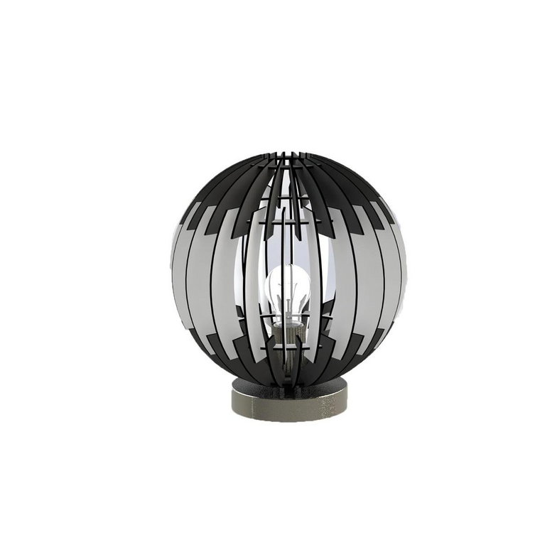 Lampa stołowa EGLO Olmero 96975, E27, czarna