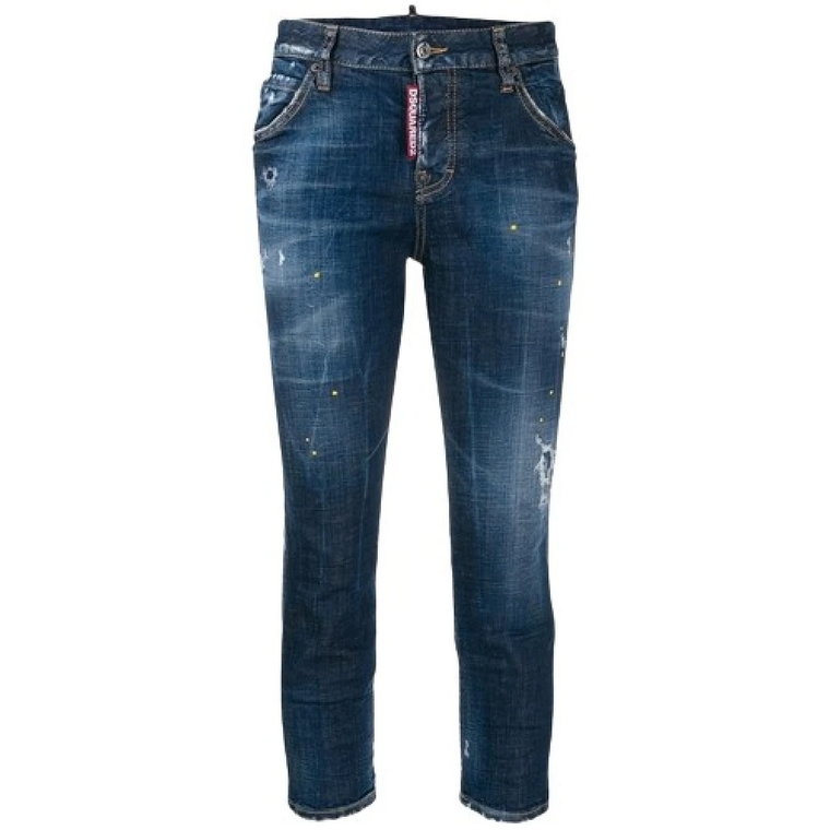 Slim-fit Jeans z Denimu Dsquared2