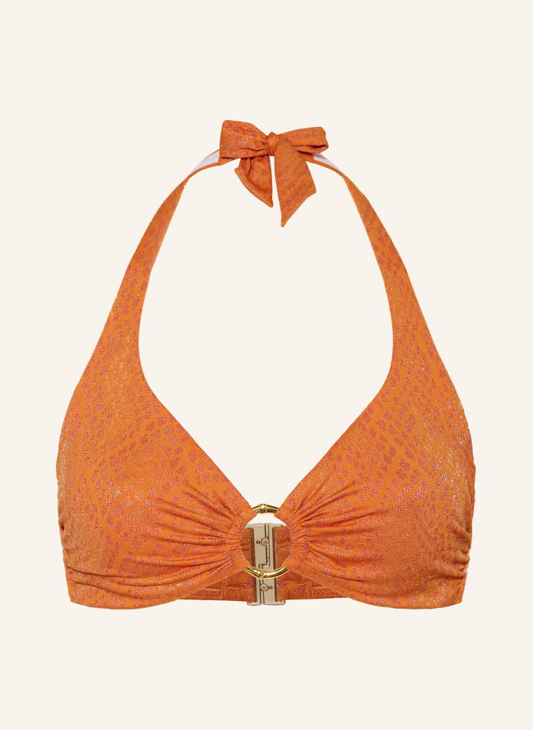 Maryan Mehlhorn Góra Od Bikini Z Fiszbinami Glance orange