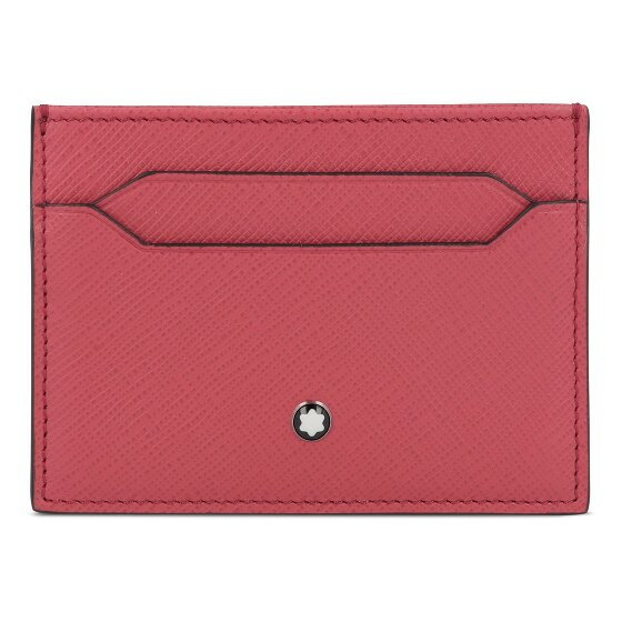 Montblanc Sartorial Etui na karty kredytowe Skórzany 10 cm red