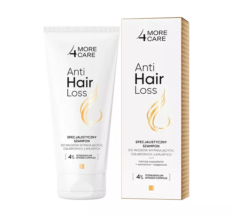 MORE4CARE ANTI HAIR LOSS SPECJALISTYCZNY SZAMPON DO WŁOSÓW WYPADAJĄCYCH I OSŁABIONYCH 200ML