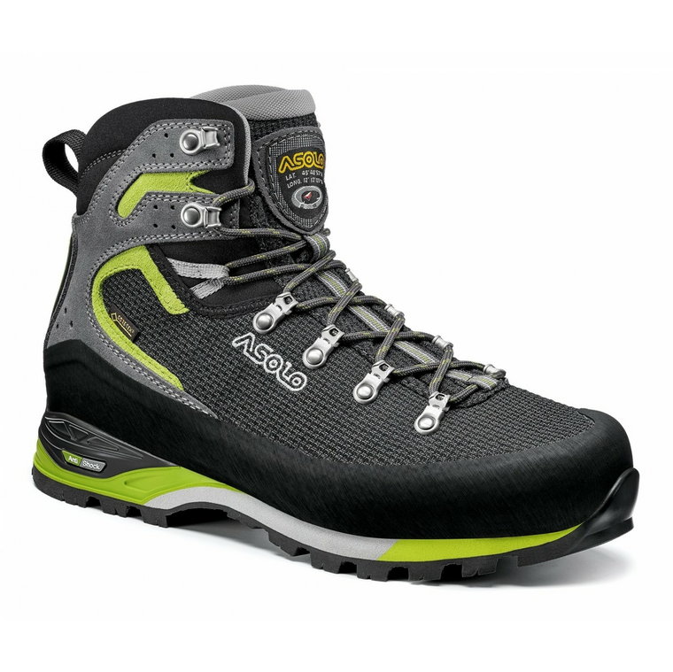 Męskie buty trekkingowe Asolo CORAX GV MM black/green lime - 8
