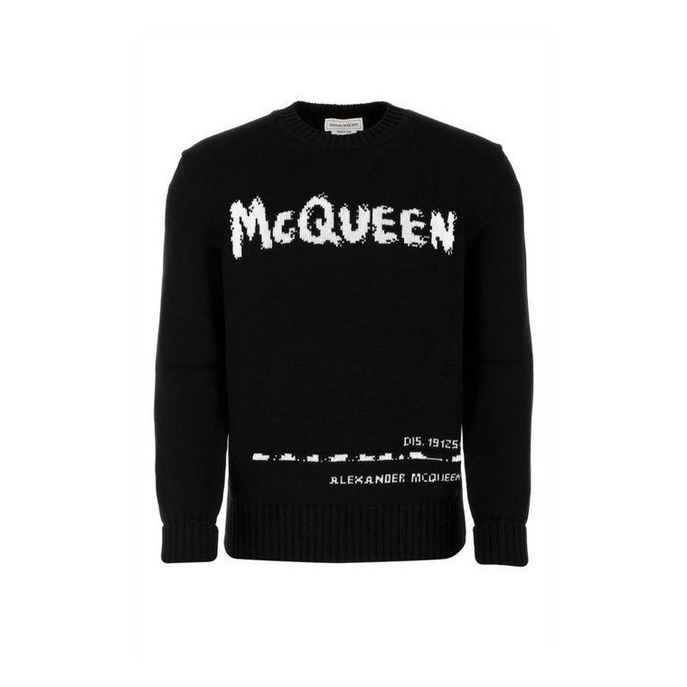 Sweter z Okrągłym Dekoltem Alexander McQueen