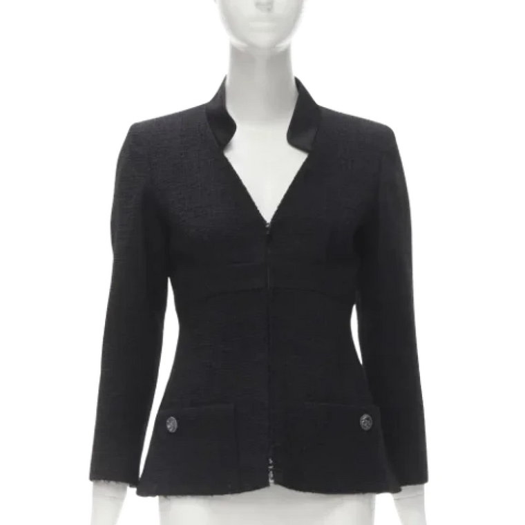 Pre-owned Wool outerwear Chanel Vintage