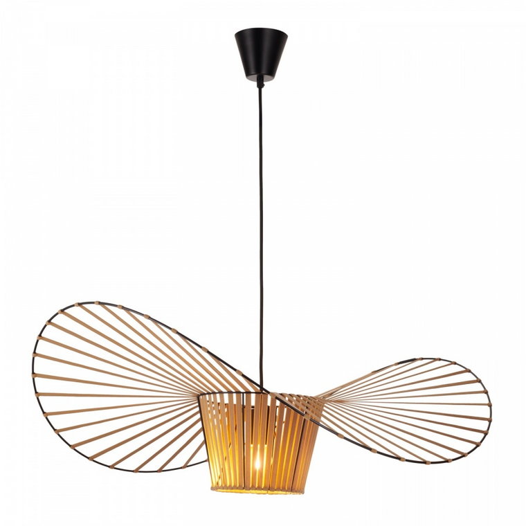 Lampa wisząca kapelusz sombrero beżowa 80 cm kod: ST-8052-80 gold