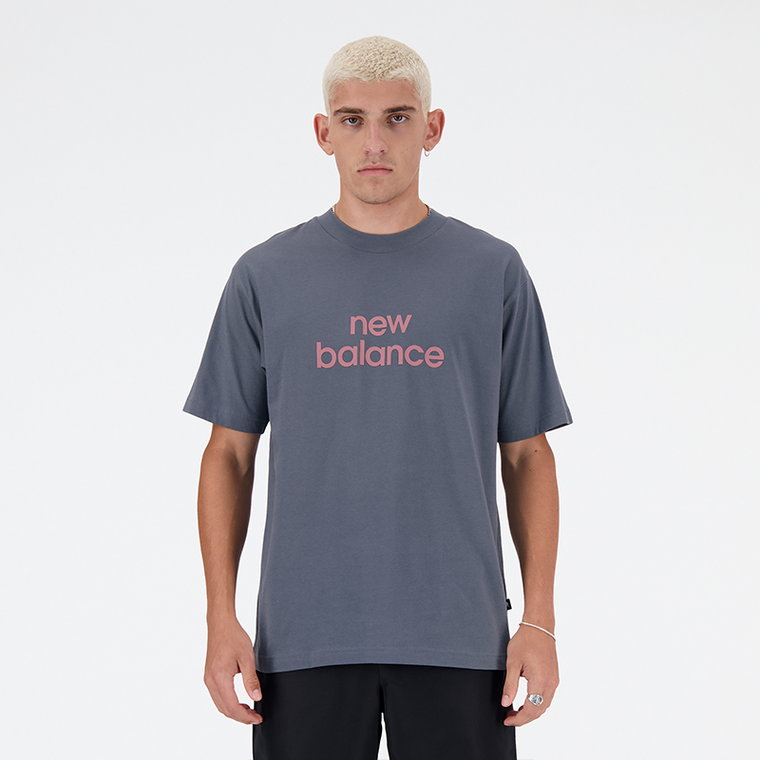 Koszulka męska New Balance MT41582GT  szara