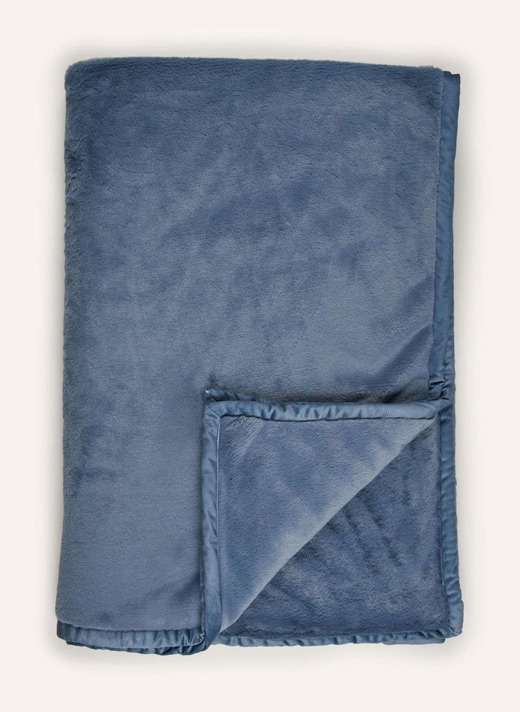 Zoeppritz Pled Ze Sztucznego Futra The Blanket blau