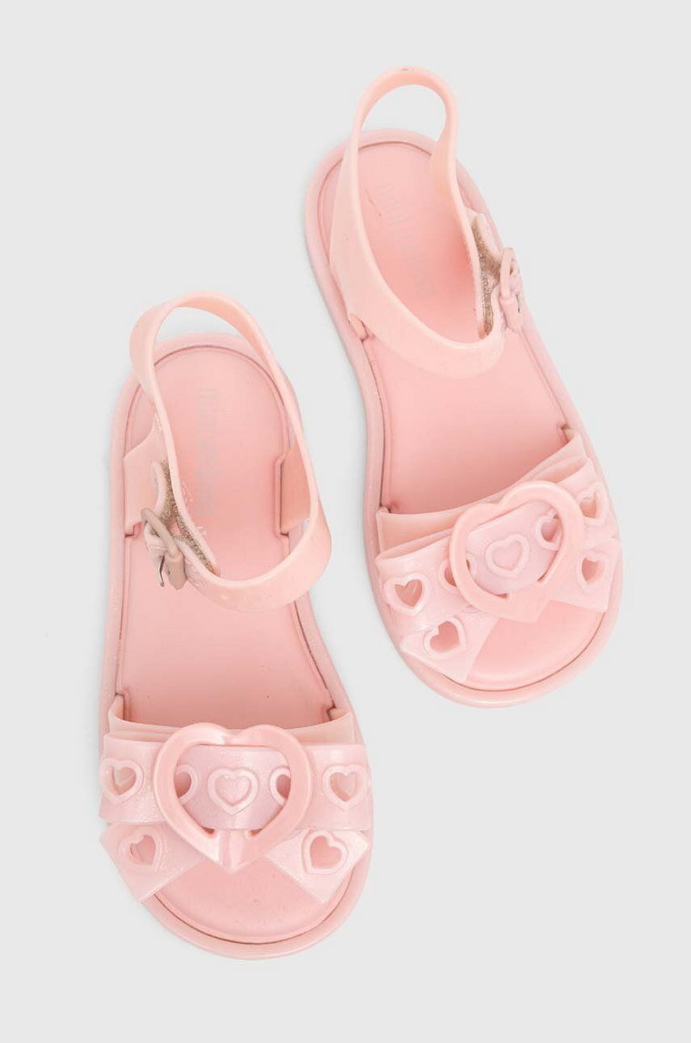 Melissa sandały dziecięce MAR SANDAL HOT BB kolor różowy