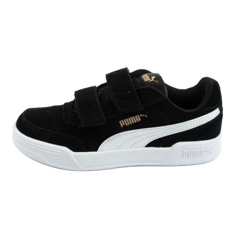 Buty Puma Caracal Jr 370991 01 czarne