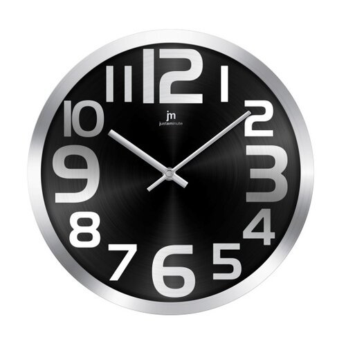 Lowell 14972N Designerski zegar ścienny śr. 29 cm