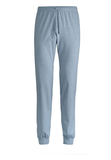 hessnatur Spodnie od piżamy  podpalany niebieski