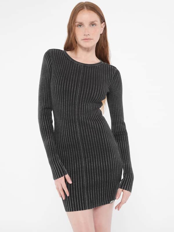 Sukienka Z Domieszką Wełny Fason Bodycon