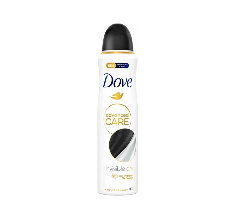 DOVE ADVANCED CARE INVISIBLE DRY ANTYPERSPIRANT W SPRAYU 150ML