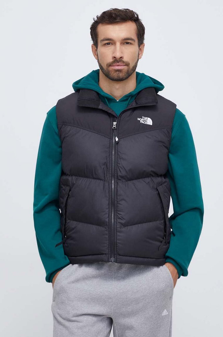 The North Face bezrękawnik Saikuru Vest NF0A853JJK31 męski kolor czarny zimowy