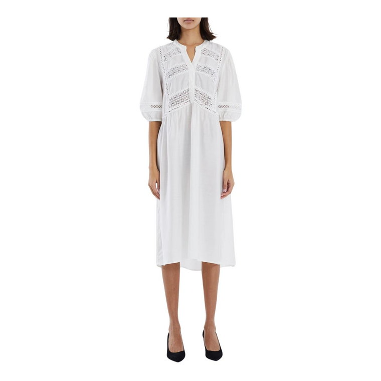 Sukienka Avenue - Biały Lollys Laundry