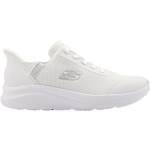 Białe sneakersy skechers swift fit z wkładką memory foam - Damskie - Kolor: Białe - Rozmiar: 40