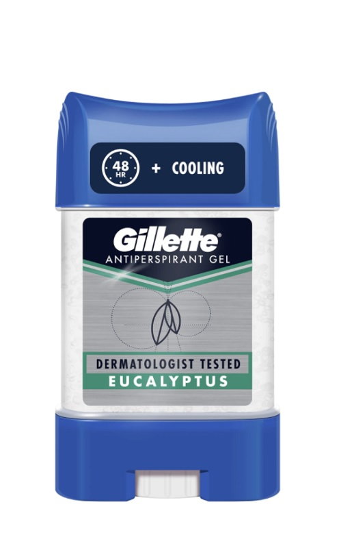 Gillette Eucalyptus - chłodzący antyperspirant w żelu dla mężczyzn 70ml