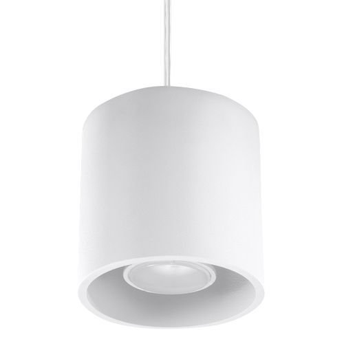 Minimalistyczna lampa wisząca E815-Orbil - biały