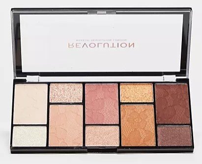 Makeup Revolution Dimension Shadow Paleta Cieni Neutral Charm