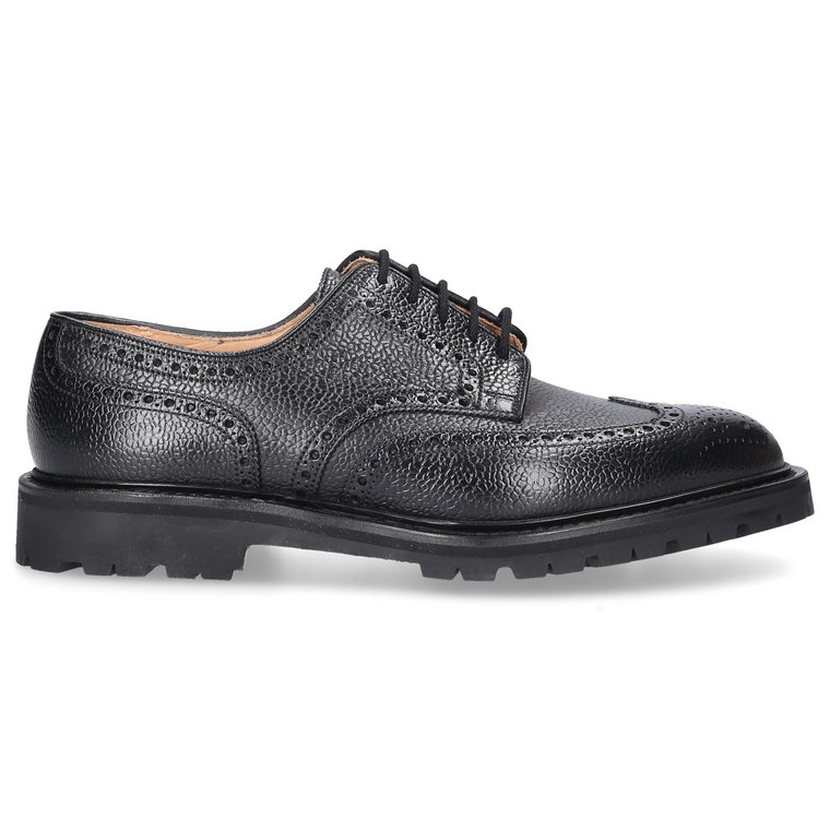 Crockett & Jones Buty biznesowe Derby PEMBROKE czarny