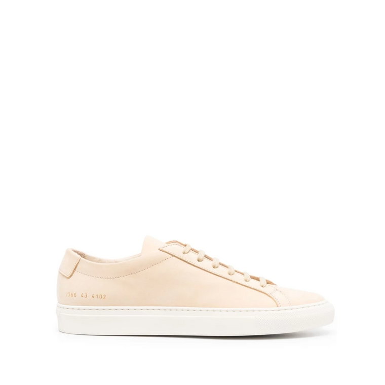 Beżowe Sneakersy Niskie Common Projects