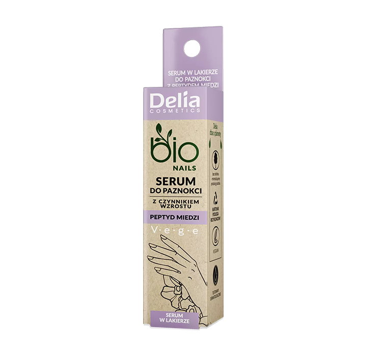 DELIA BIO NAILS SERUM DO PAZNOKCI PEPTYD MIEDZI 11ML