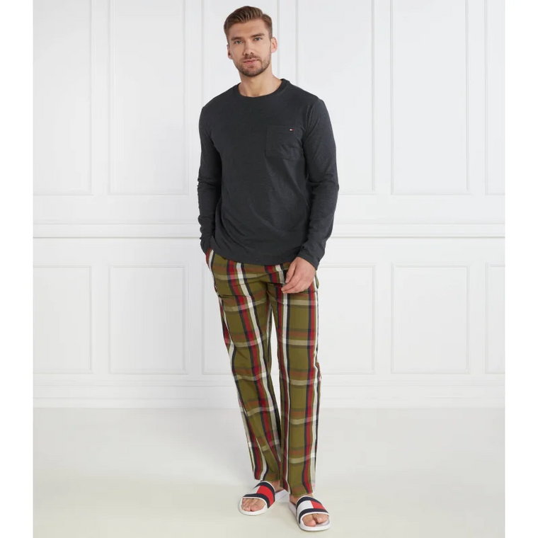 Tommy Hilfiger Piżama LS PJ SET | Relaxed fit