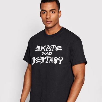 T-Shirt Firme Logo Czarny Regular Fit Thrasher