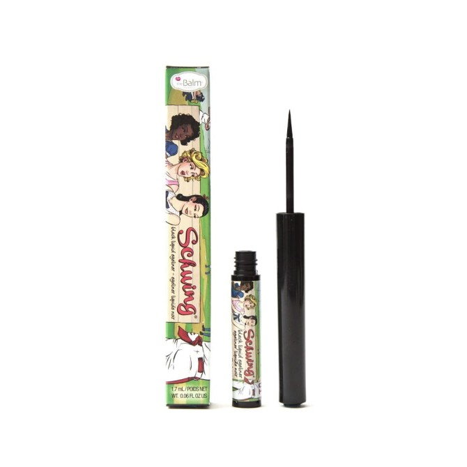 The Balm Schwing Liquid Eyeliner długotrwały eyeliner w płynie Black 1.7ml