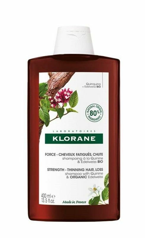 Klorane - Szampon z Chininą i Organiczną Szarotką 400ml