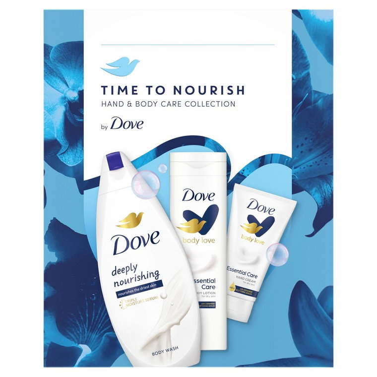 Dove Zestaw For Women Eco6 (Shower Gel Deeply nour. + Essential Care + Rich Care)