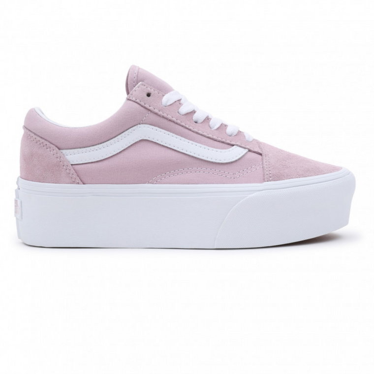 Damskie buty VANS UA Old Skool Stackform - różowe