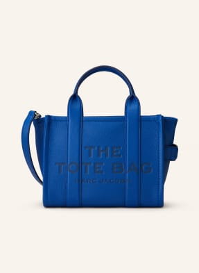 Marc Jacobs Torba Shopper The Small Tote Bag Leather blau
