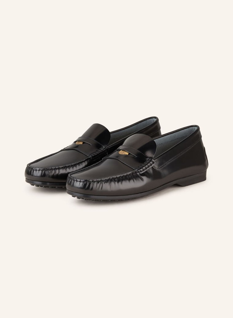 Tod's Penny Loafers Gomma schwarz