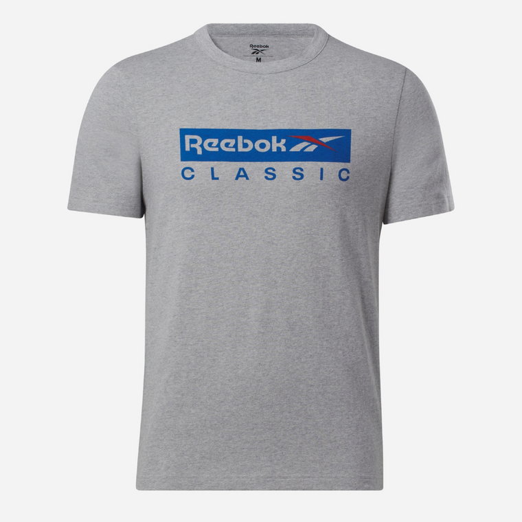 Koszulka męska bawełniana Reebok Gs Reebok Classic Ss 100071169 S Szara (4066761060932). T-shirty męskie