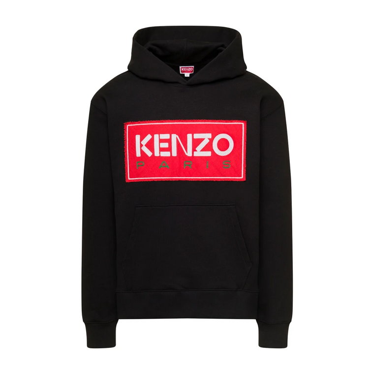 Czarny Sweter z Logo Kenzo