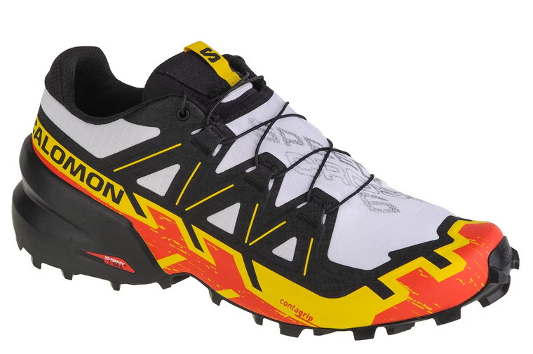 Salomon Speedcross 6 417378, Męskie, Białe, buty do biegania, tkanina, rozmiar: 43 1/3