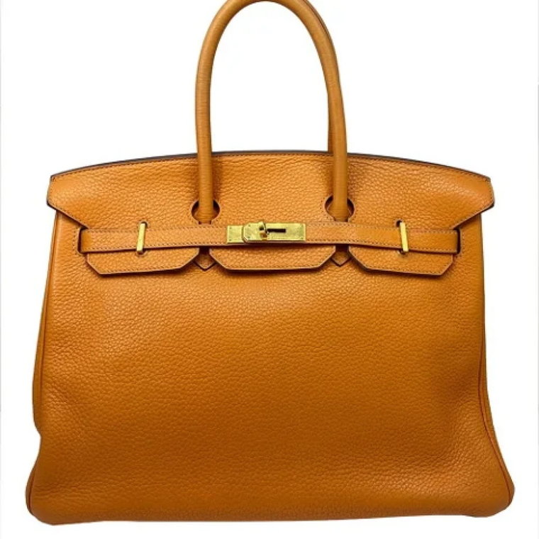 Pre-owned Leather handbags Hermès Vintage