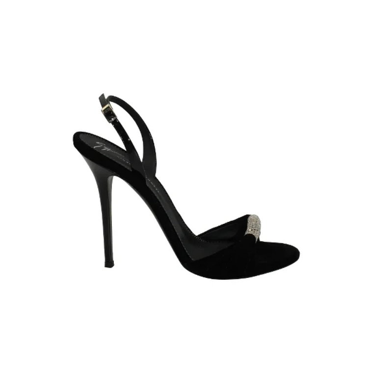 Velvet heels Giuseppe Zanotti