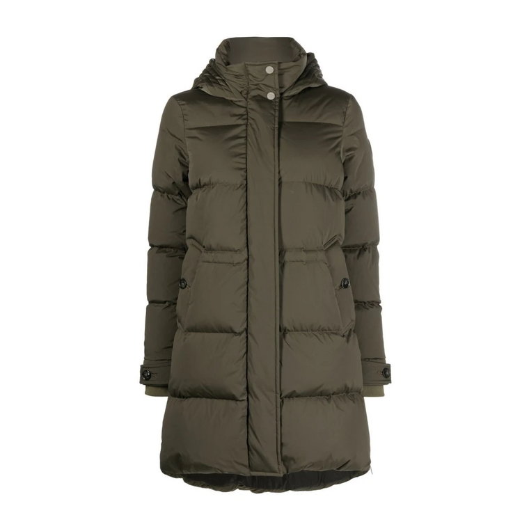 Kurtka puchowa z logo Woolrich