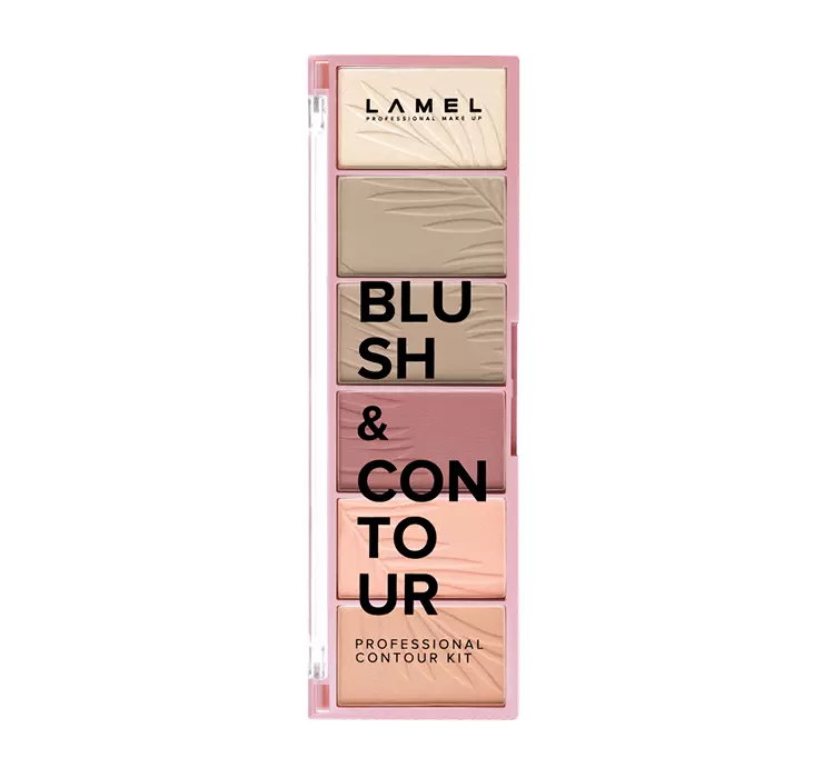 LAMEL BLUSH CONTOUR KIT PALETKA DO KONTUROWANIA TWARZY 03 16G