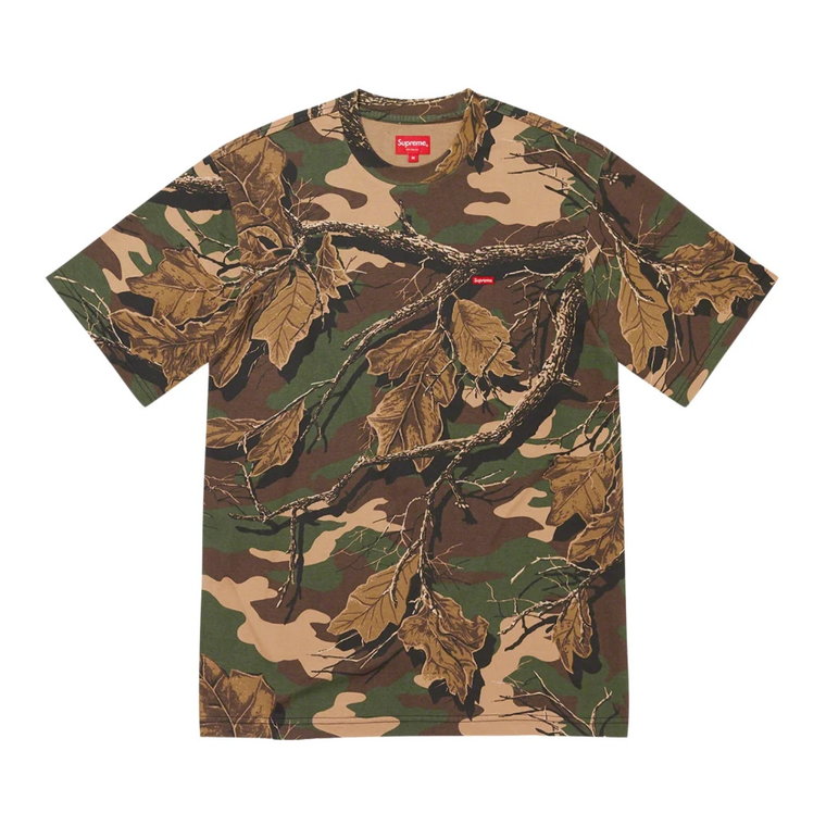 Limitowana Edycja Branch Woodland Camo Tee Supreme