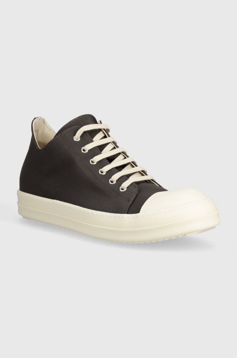 Rick Owens trampki Woven Shoes Low Sneaks męskie kolor szary DU01D1802.CB.7811