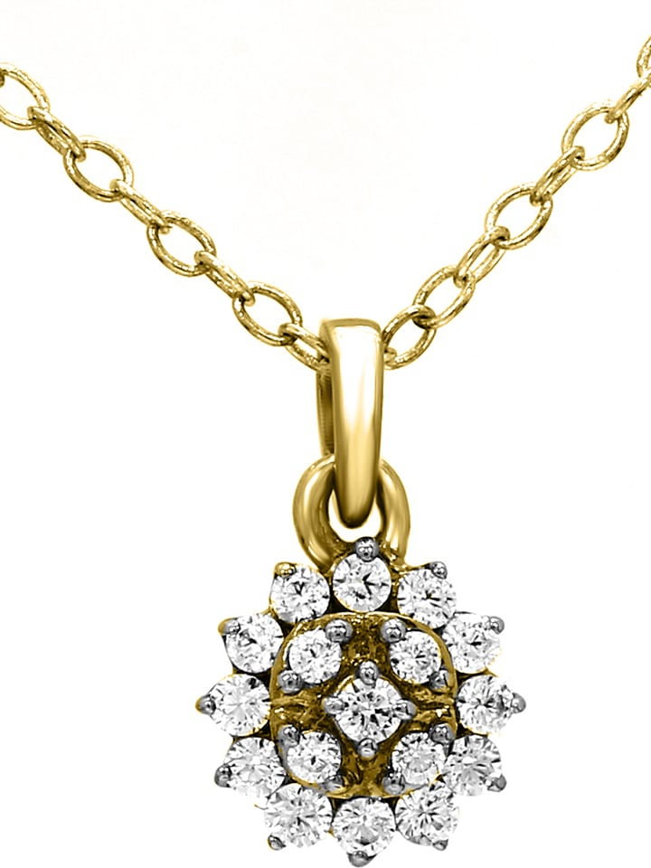Royal Diamant Złota zawieszka z diamentami