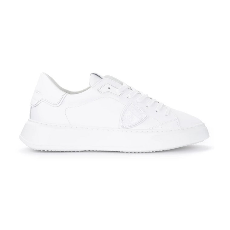 Biała Skórzana Sneaker - Temple L Philippe Model
